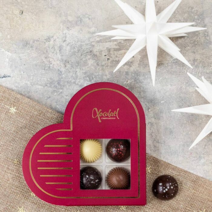Red heart 4 - Xocolatl