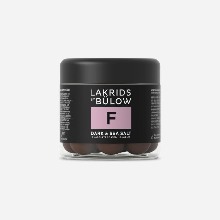 F - Dark & Sea Salt - Lakrids by Bülow